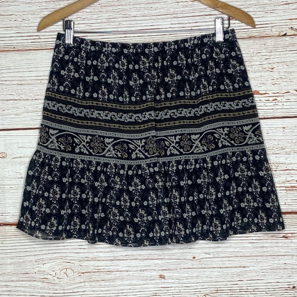 Madewell Artisan Floral Mini Skirt Sz M - Picture 6 of 12